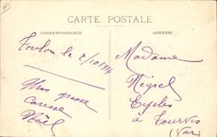 VINTAGE POSTCARD Bateau War Sailors Bandages merry Ca is better