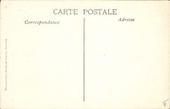 VINTAGE POSTCARD Boat War Catastrophe of Iena seen by late starboard