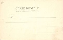 CPA Bateau Guerre Canot a la voile Barque