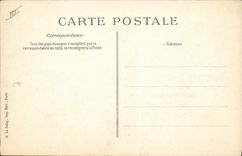 VINTAGE POSTCARD Boat War Catastrophe of the armor Freedom 1911