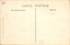 VINTAGE POSTCARD Boat War the catastrophe the valve of the basin of Missiessy
