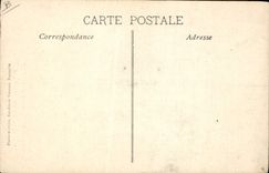 VINTAGE POSTCARD Boat War the catastrophe of Iena Mr. Thomson on the spot of the disaster