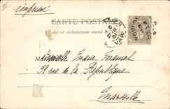 CPA Bateau Guerre Echelle de Poupe d'apres Baurgain