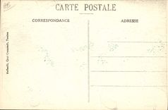 VINTAGE POSTCARD Marins Illustrator Gervese Bateau War Spreads out above