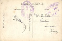 CPA Marins Illustrateur Gervese Bateau Guerre Travail de precision Poulet 