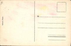 VINTAGE POSTCARD Marine Illustrator Gervese Boat War the hierarchical voei