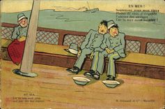 VINTAGE POSTCARD Marine