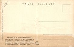 CPA Bateau de Guerre Croiseur de 2eme classe Marseillaise Haffner