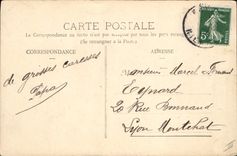 CPA Train Legende de St Saulge Ecrase de Pornat