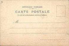 VINTAGE POSTCARD Bay of Evian les Bains Boat