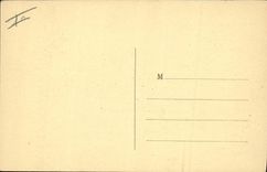 VINTAGE POSTCARD Train captions St Saulge the pig crushes Porc