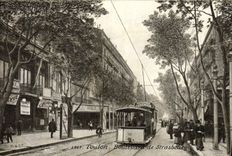 CPA Tramway Toulon Boulevard de Strasbourg