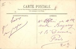 CPA Tramway Lyon La place Morand 