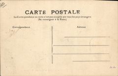 Tranvía de Beziers de la POSTAL de la VENDIMIA el lugar de la república