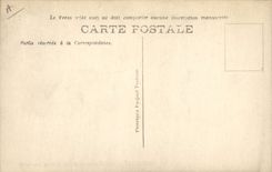 VINTAGE POSTCARD Toulouse Tram the museum and the street Lorraine Alsace