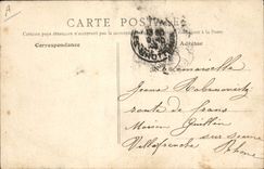 CPA Tramway Lyon Le cours Morand Byrrh 