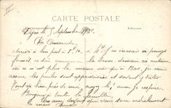 El tranvía Lyon de la POSTAL de la VENDIMIA coloca el empavesado del teatro