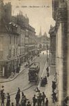 VINTAGE POSTCARD Tram Dijon Street Branch