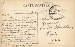 Tranvía de Dijon de la POSTAL de la VENDIMIA el teatro