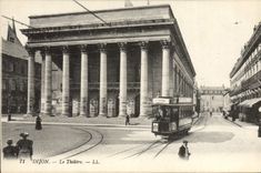 CPA Tramway Dijon Le theatre