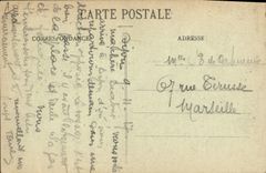 Tren de Darcy de los lugares de Dijon del tranvía de la POSTAL de la VENDIMIA