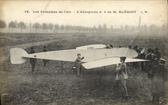 CPA Avion Aviation Pionniers de l'air Aeroplane n°4 de M Bleriot 