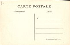 VINTAGE POSTCARD Plane Aviation Airplane the Dragonfly of Mr. Driving Bleriot Antoinette