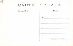 VINTAGE POSTCARD Plane Aviation Delagrange Airplane in full flight