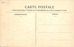 VINTAGE POSTCARD Automobile Circuit of Auvergne Puy de Dome Four roads of Make tree