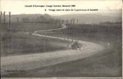 CPA Automobile Circuit d'Auvergne Coupe Gordon Bennett 1905 Virage entre la gare de Laqueuille et Ganote