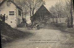 CPA Automobile Circuit d'Auvergne Coupe Gordon Bennett 1905 Premier tournant de Rochefort 