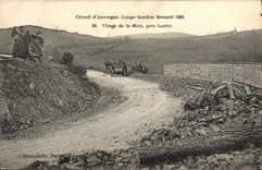 CPA Automobile Circuit d'Auvergne Coupe Gordon Bennett 1905 Virage de la mort pres LAstic 