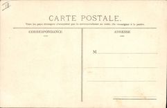 CPA Automobile Circuit d'Auvergne Coupe Gordon Bennett 1905 Route du circuit avant les 4 routes pres Clermont Ferrand