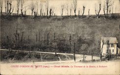 CPA Automobile Circuit d'Auvergne Coupe Gordon Bennett 1905 Circuit Michelin Le tournant de la Remise a Rochefort