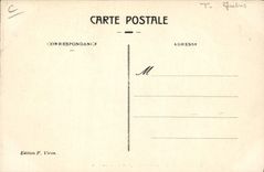 VINTAGE POSTCARD Automobile Heavy Cars carrying of the patients