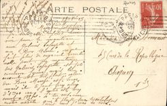 VINTAGE POSTCARD Automobile International exhibition of the car of the cycle and the sports Large palace