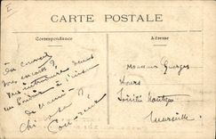 VINTAGE POSTCARD Automobile Hours on car Continental Labor Tires Raid Paris Marseilles