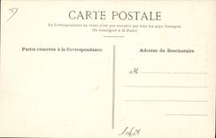 Automóvil H Farman de la POSTAL de la VENDIMIA en sus 120 caballos Panhard Levassor