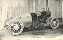 CPA Automobile Bernin sur sa 90 chevaux Renault Freres