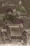 CPA Fantaisie Automobile Enfant