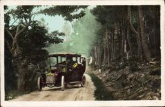 CPA Fantaisie Automobile 
