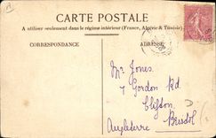 CPA Fantaisie Automobile Enfant Le depart