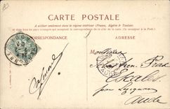 CPA Fantaisie Automobile Coupe 10 HP de Dion Bouton Puteaux 