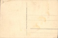 VINTAGE POSTCARD Saarbrucken Schloss put Bismarckdenkaml