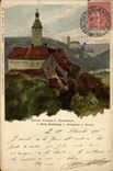 CPA Illustrateur Schloss Horneck b Gundelsheim Burg Gutenberg 