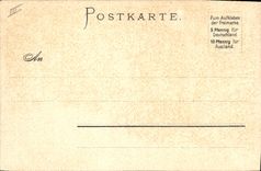 VINTAGE POSTCARD Reinbek Illustrator