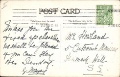 VINTAGE POSTCARD Illustrator Sight Seeing