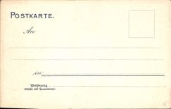 VINTAGE POSTCARD Illustrator Frankonia Heildeberg