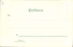 VINTAGE POSTCARD Illustrator Nicolai Kirche Leipzig