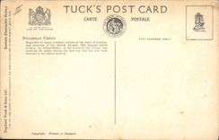 Circo y el Hoer Siller de Londres Piccadilly de la POSTAL de la VENDIMIA